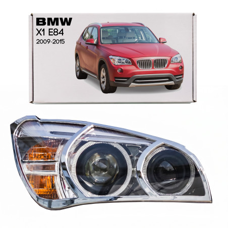 BMW X1 E E84 2009-2015 OUTLET CORNICI FARI ANTERIORI (Cod. AP-155_A4x4)