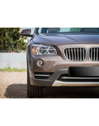 BMW X1 E E84 2009-2015 OUTLET CORNICI FARI ANTERIORI (Cod. AP-155_A4x4)