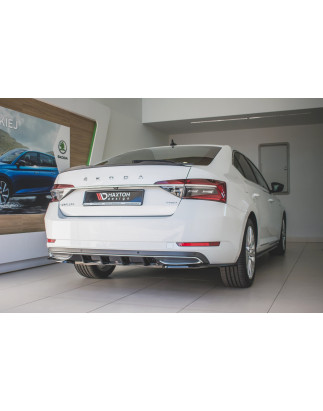 Sottoparaurti posteriore Skoda Superb Liftback / Combi Mk3 FL (Cod. M-SK-SU-3F-RS1G)