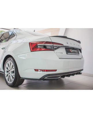 Sottoparaurti posteriore Skoda Superb Liftback / Combi Mk3 FL (Cod. M-SK-SU-3F-RS1G)