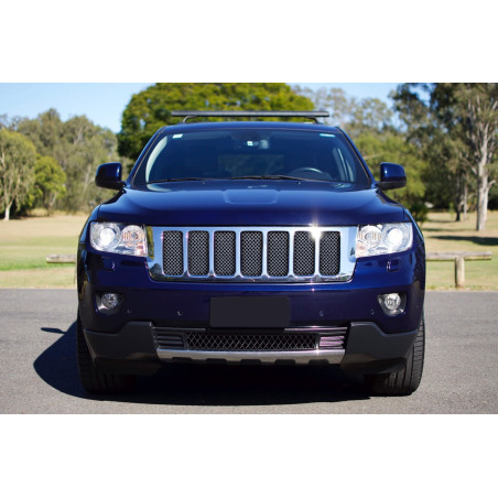 JEEP GRAND CHEROKEE IV WK2 2010-2014 PRE-RESTYLING GRIGLIA DECORATIVA MASCHERINA (Cod. AP-161_A4x4)