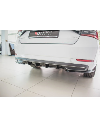 Sottoparaurti posteriore Skoda Superb Liftback / Combi Mk3 FL (Cod. M-SK-SU-3F-RS1G)