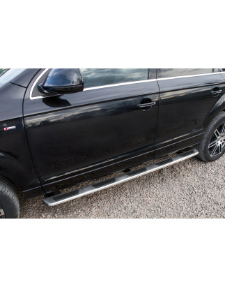 AUDI Q7 4L 2005-2015 PEDANE LATERALI SOTTOPORTA 4L0071065 STILE OEM (Cod. AP-168_A4x4)