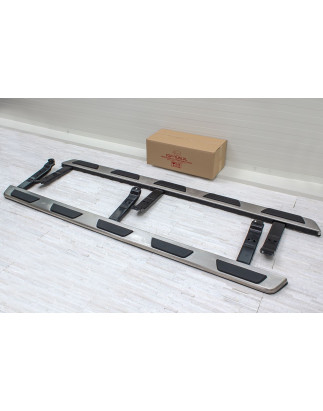 AUDI Q7 4L 2005-2015 PEDANE LATERALI SOTTOPORTA 4L0071065 STILE OEM (Cod. AP-168_A4x4)