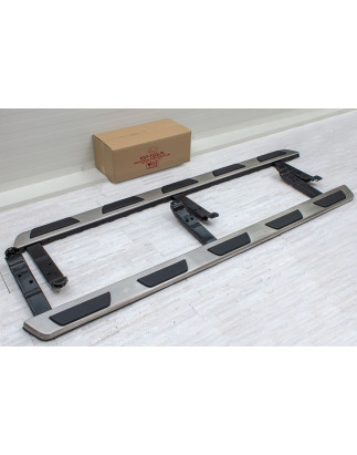 AUDI Q7 4L 2005-2015 PEDANE LATERALI SOTTOPORTA 4L0071065 STILE OEM (Cod. AP-168_A4x4)