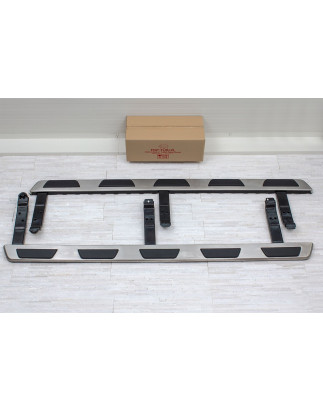 AUDI Q7 4L 2005-2015 PEDANE LATERALI SOTTOPORTA 4L0071065 STILE OEM (Cod. AP-168_A4x4)