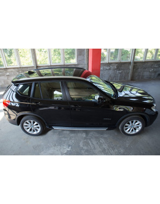 BMW X3 F25 2010-2017 PEDANE LATERALI SOTTOPORTA (Cod. AP-171_A4x4)