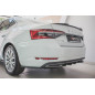 Splitters posteriori laterali Skoda Superb Liftback / Combi Mk3 Facelift (Cod. M-SK-SU-3F-RSD1G)