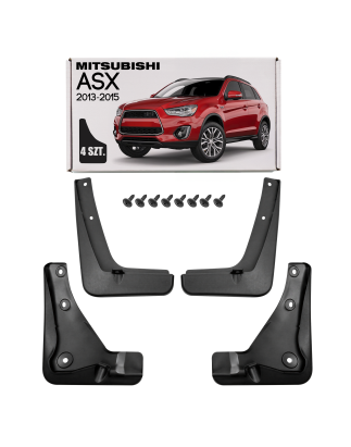 MITSUBISHI ASX E 2013-2015 DOPO IL PRIMO RESTYLING PARASPRUZZI (Cod. AP-182_A4x4)