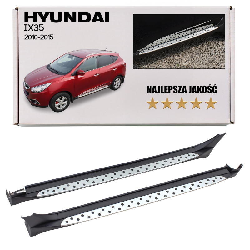 HYUNDAI IX35 LM 2010-2015 PEDANE LATERALI SOTTOPORTA (Cod. AP-225_A4x4)