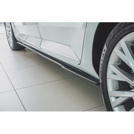 Diffusori minigonne Skoda Superb Liftback / Combi Mk3 Facelift (Cod. M-SK-SU-3F-SD1G)