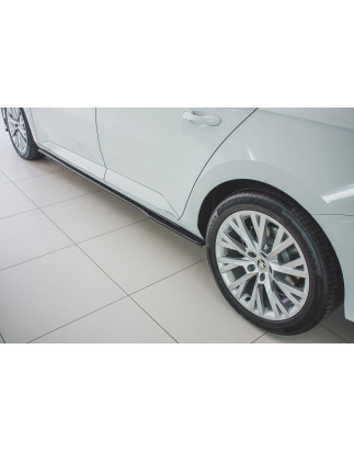 Diffusori minigonne Skoda Superb Liftback / Combi Mk3 Facelift (Cod. M-SK-SU-3F-SD1G)