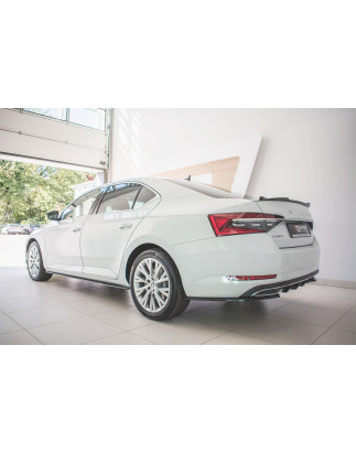 Diffusori minigonne Skoda Superb Liftback / Combi Mk3 Facelift (Cod. M-SK-SU-3F-SD1G)