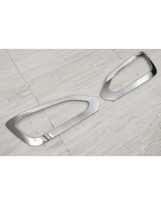 HYUNDAI SANTA FE 2013-2015 CORNICI DECORATIVE FENDINEBBIA ANTERIORI (Cod. AP-230_A4x4)