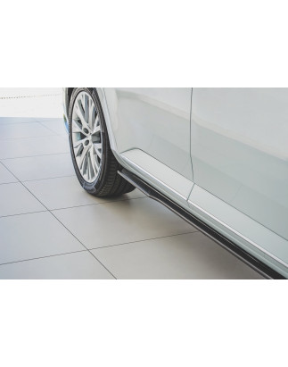 Diffusori minigonne Skoda Superb Liftback / Combi Mk3 Facelift (Cod. M-SK-SU-3F-SD1G)