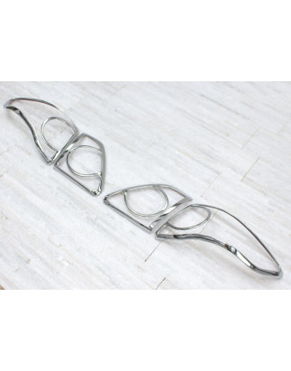 TOYOTA COROLLA 2007-2010 berlina PRE-RESTYLING OUTLET CORNICI FANALI POSTERIORI (Cod. AP-248_A4x4)
