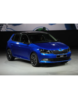 SKODA FABIA II 5J 2010-2014 RESTYLING OUTLET MASCHERINA IN ALLUMINIO (Cod. AP-317_A4x4)