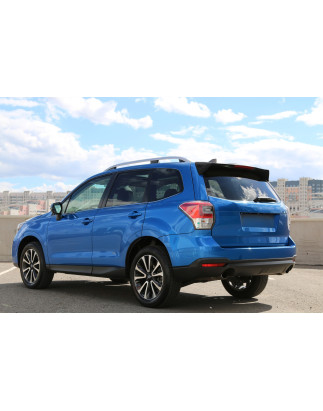SUBARU FORESTER IV SJ 2012-2018 SPOILER POSTERIORE NERO VERNICIATO PIANO BLACK (Cod. AP-340_A4x4)