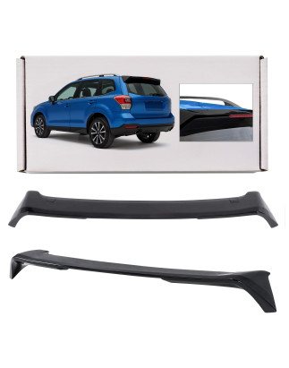 SUBARU FORESTER IV SJ 2012-2018 SPOILER POSTERIORE NERO VERNICIATO PIANO BLACK (Cod. AP-340_A4x4)