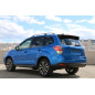 SUBARU FORESTER IV SJ 2012-2018 SPOILER POSTERIORE NERO VERNICIATO PIANO BLACK (Cod. AP-340_A4x4)