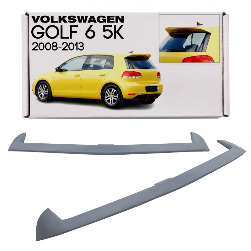 VOLKSWAGEN GOLF 6 VI 5K 2008-2013 SPOILER PORTELLONE POSTERIORE (Cod. AP-353_A4x4)