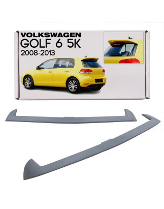 VOLKSWAGEN GOLF 6 VI 5K 2008-2013 SPOILER PORTELLONE POSTERIORE (Cod. AP-353_A4x4)