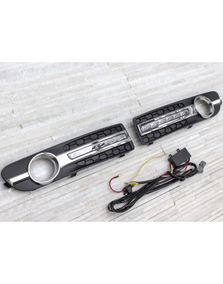 VOLVO S80 II 2009-2013 LUCI DIURNE LED DRL 12W (Cod. AP-399_A4x4)