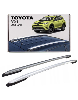 TOYOTA RAV4 IV XA40 2013-2018 BARRE LONGITUDINALI TETTO ARGENTO OEM PT27842131 (Cod. AP-416_A4x4)