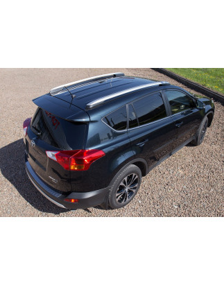 TOYOTA RAV4 IV XA40 2013-2018 BARRE LONGITUDINALI TETTO ARGENTO OEM PT27842131 (Cod. AP-416_A4x4)