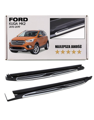 FORD KUGA MK2 II 2013-2019 PEDANE LATERALI SOTTOPORTA OM (Cod. AP-417_A4x4)
