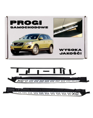 VOLVO XC60 E 2013-2017 RESTYLING PEDANE LATERALI SOTTOPORTA (Cod. AP-418_A4x4)