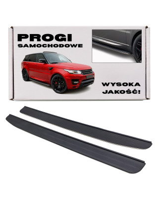 RANGE ROVER SPORT II L494 2013+ PEDANE LATERALI SOTTOPORTA (Cod. AP-419_2_A4x4)