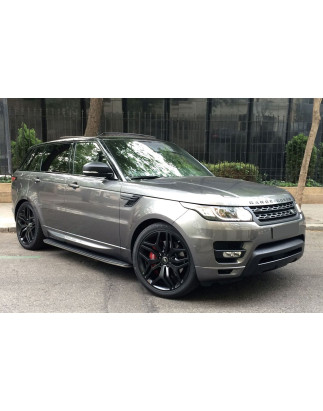 RANGE ROVER SPORT II L494 2013+ PEDANE LATERALI SOTTOPORTA (Cod. AP-419_2_A4x4)