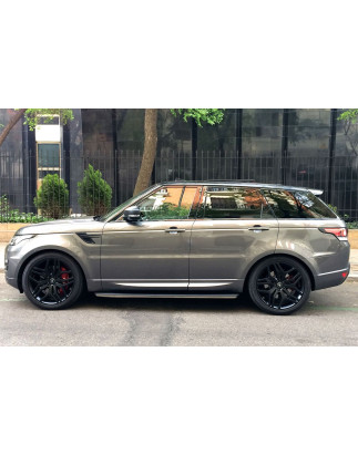 RANGE ROVER SPORT II L494 2013+ PEDANE LATERALI SOTTOPORTA (Cod. AP-419_2_A4x4)