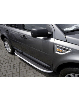 LAND ROVER FREELANDER II L359 2006-2014 PEDANE LATERALI SOTTOPORTA (Cod. AP-538_A4x4)
