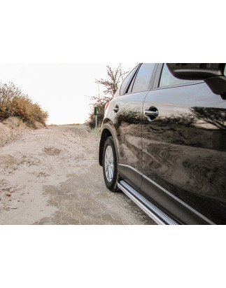 MAZDA CX-5 E KE 2012-2017 PEDANE LATERALI SOTTOPORTA (Cod. AP-564_A4x4)