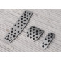 LAND ROVER DISCOVERY 4 L319 2009-2016 RIVESTIMENTI PER PEDALI APPLICATI CAMBIO AUTOMATICO (Cod. AP-2