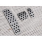 LAND ROVER DISCOVERY 4 L319 2009-2016 RIVESTIMENTI PER PEDALI APPLICATI CAMBIO AUTOMATICO (Cod. AP-2
