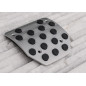LAND ROVER DISCOVERY 4 L319 2009-2016 RIVESTIMENTI PER PEDALI APPLICATI CAMBIO AUTOMATICO (Cod. AP-2
