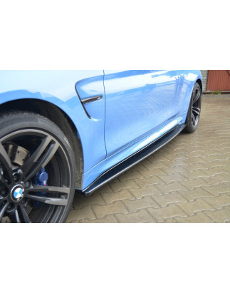 Diffusori minigonne V.1 BMW M4 F82 (Cod. M-BM-4-32-M-SD1G)