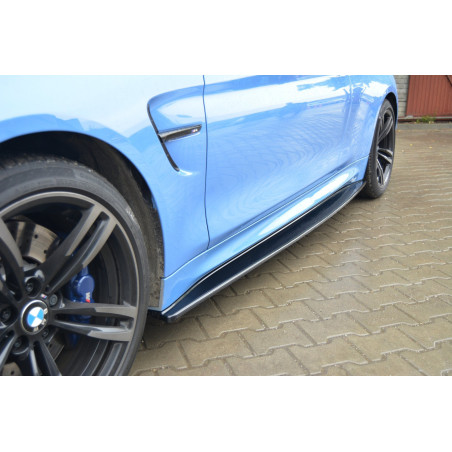 Diffusori minigonne V.1 BMW M4 F82 (Cod. M-BM-4-32-M-SD1G)