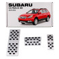 SUBARU OUTBACK IV BR 2009-2014 COPRIPEDALI CAMBIO AUTOMATICO PER PEDALI (Cod. AP-23183_A4x4)