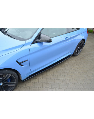 Diffusori minigonne V.1 BMW M4 F82 (Cod. M-BM-4-32-M-SD1G)