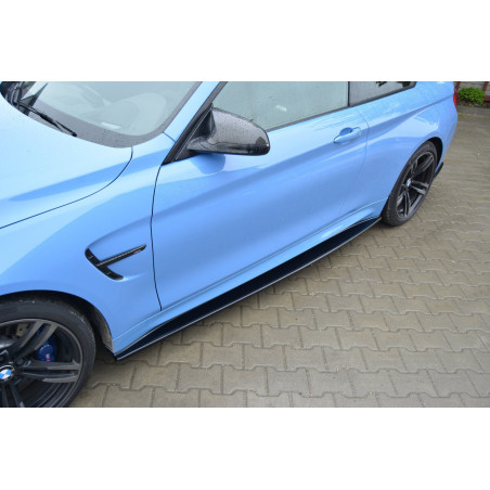 Diffusori minigonne V.1 BMW M4 F82 (Cod. M-BM-4-32-M-SD1G)