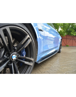 Diffusori minigonne V.1 BMW M4 F82 (Cod. M-BM-4-32-M-SD1G)