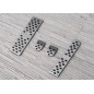 SKODA CAMBIO MANUALE RIVESTIMENTI PER PEDALI KIT (Cod. AP-23204_A4x4)