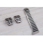 VOLKSWAGEN PASSAT B7 2010-2014 CAMBIO MANUALE RIVESTIMENTI PER PEDALI APPLICATI (Cod. AP-619_A4x4)