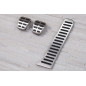 VOLKSWAGEN PASSAT B7 2010-2014 CAMBIO MANUALE RIVESTIMENTI PER PEDALI APPLICATI (Cod. AP-619_A4x4)