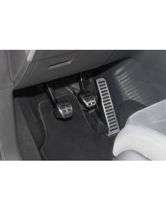 VOLKSWAGEN PASSAT B7 2010-2014 CAMBIO MANUALE RIVESTIMENTI PER PEDALI APPLICATI (Cod. AP-619_A4x4)