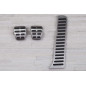 VOLKSWAGEN PASSAT B7 2010-2014 CAMBIO MANUALE RIVESTIMENTI PER PEDALI APPLICATI (Cod. AP-619_A4x4)